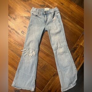 Abercrombie kids flared jeans 5/6 Long